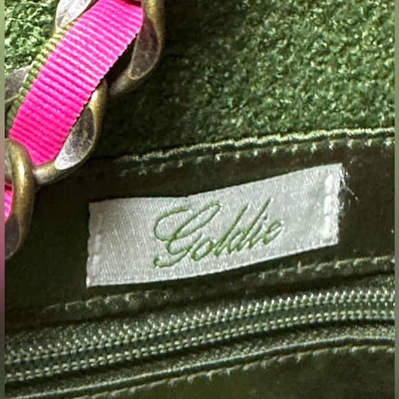 Limited Edition "Goldie" Tote by Bath and Body Works - EUC - Pink and Green - Picture 8 of 13